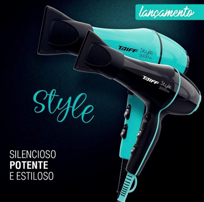 Taiff Secador Style 2000W 127V Style 333 Preto