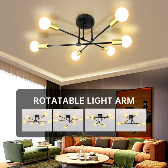 Lustre moderno, decoração de casa, iluminação, lâmpadas led, para quarto, sala jantar e sala estar