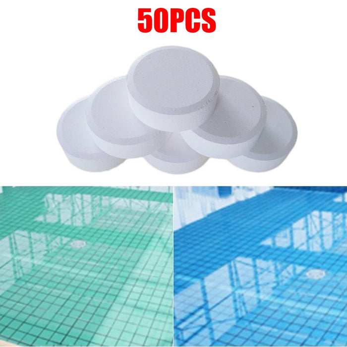 Pastilhas para limpeza de piscinas