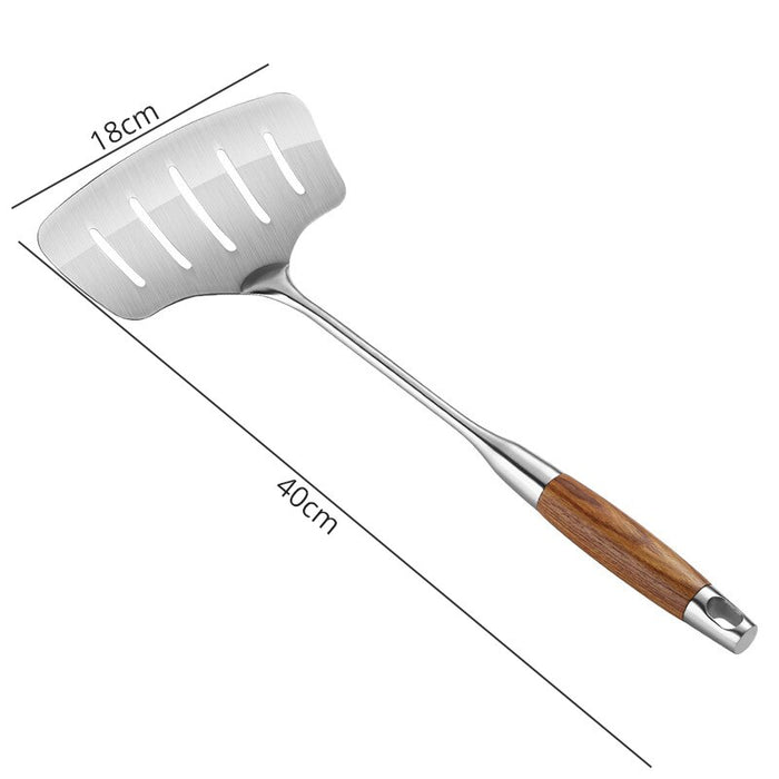 Utensílios de cozinha, Turner/concha de sopa/Slotted Turner/ Slotted Spoon/ Pasta Server, Aço 304 Staniless