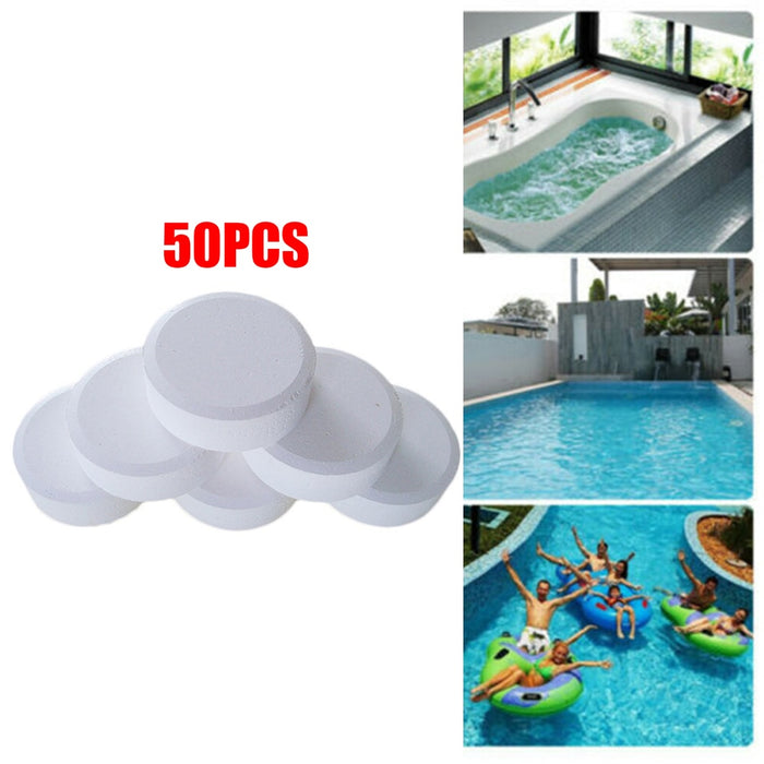 Pastilhas para limpeza de piscinas