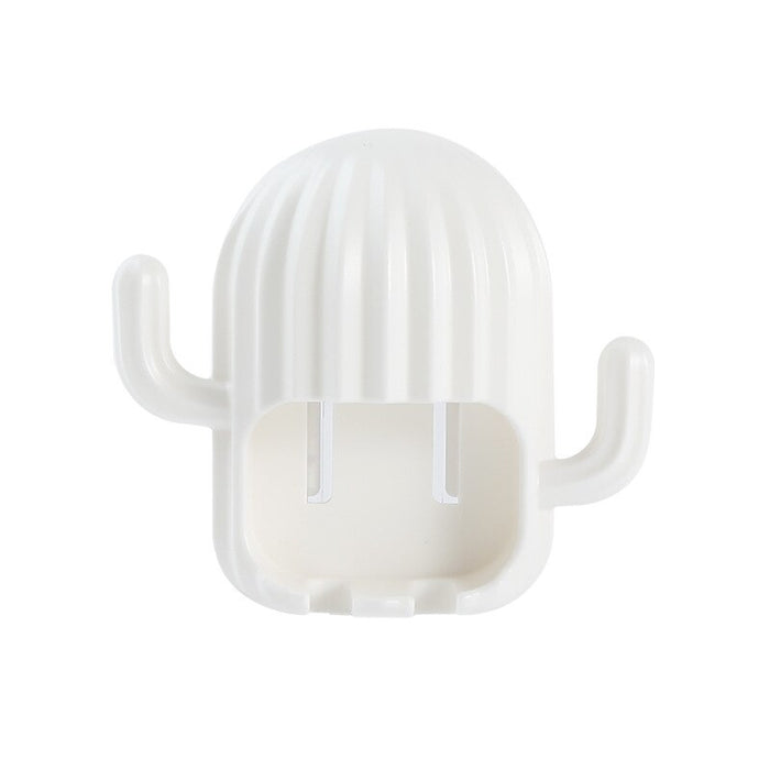 Suportes criativos para escovas de dente,  caracol, flamingo e cactus