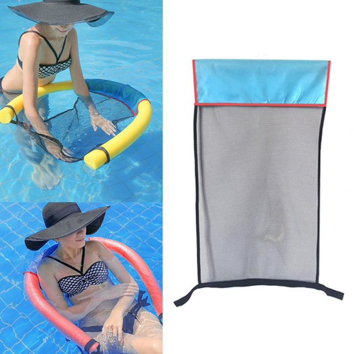 Cadeira flutuante para piscina flutuante com macarrão de natação