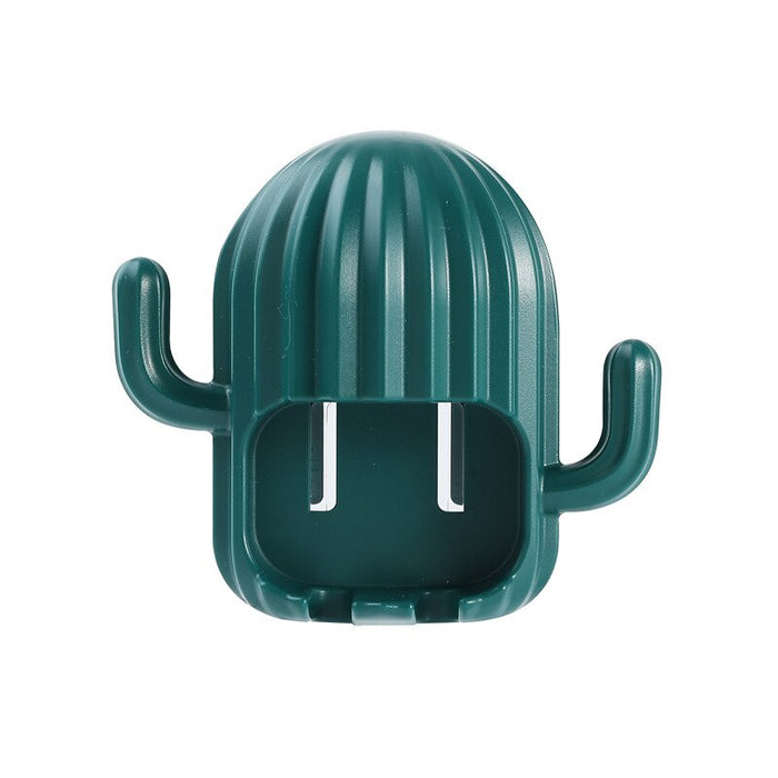 Suportes criativos para escovas de dente,  caracol, flamingo e cactus