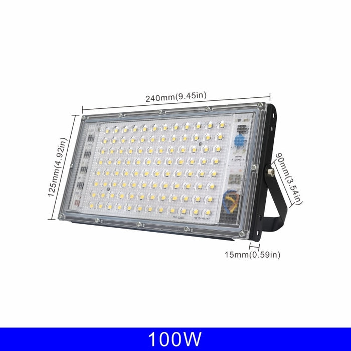 Holofotes LED 50W 100W 150W 200W -110V/220V (Externo/Interno) à prova d'água.