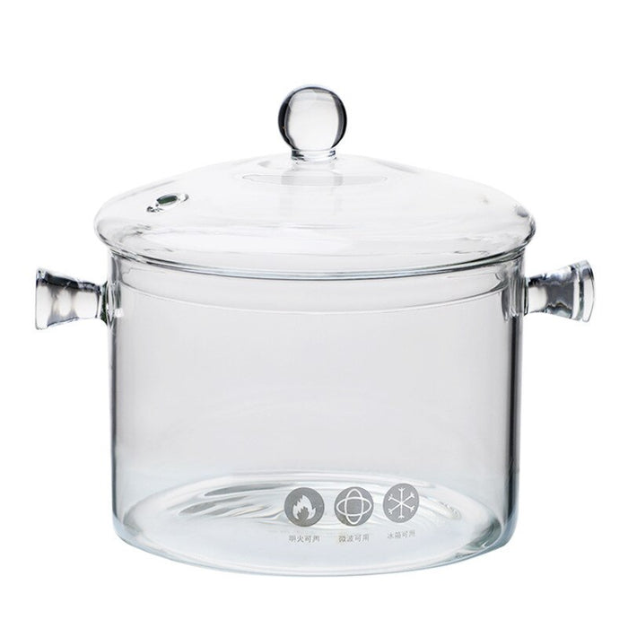 Panela de Vidro transparente