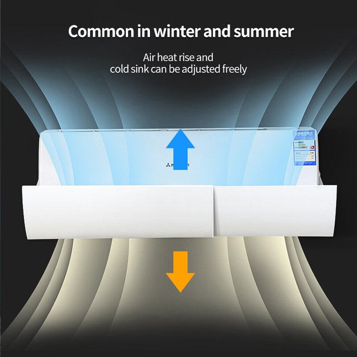 Defletor protetor de vento infantil para ar condicionado, anti sopro direto e ajustável