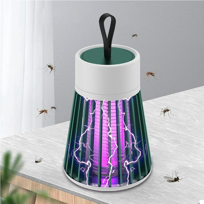 Armadilha com lâmpada UV contra mosquitos com carga USB Lâmpada antimosquito para controle de pragas (sem bateria)