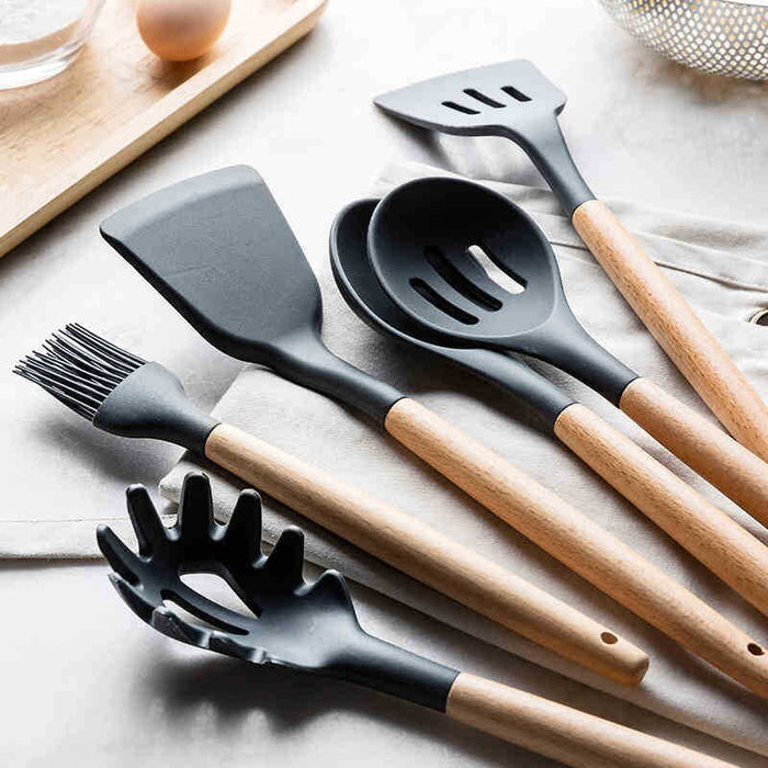 kit 12 peças de utensílios para cozinha