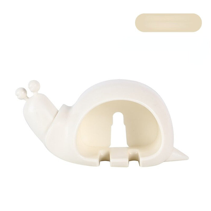 Suportes criativos para escovas de dente,  caracol, flamingo e cactus