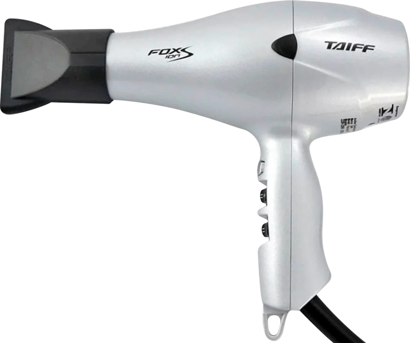 Taiff Secador Fox Ion S Prata, Profissional 2100w, 127V