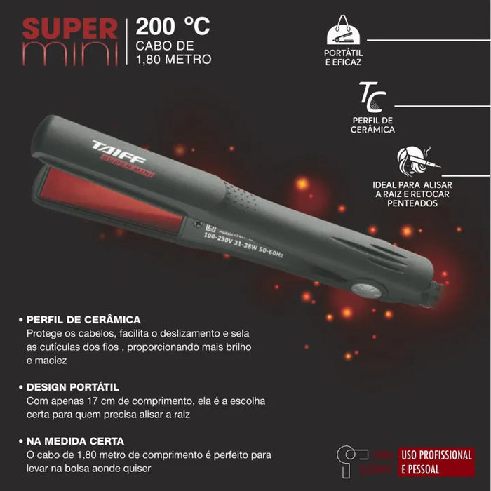 Taiff Chapa Super Mini - Red Ion, Bivolt