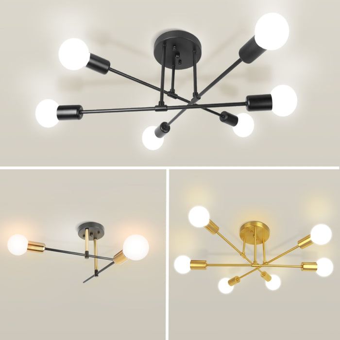 Lustre moderno, decoração de casa, iluminação, lâmpadas led, para quarto, sala jantar e sala estar